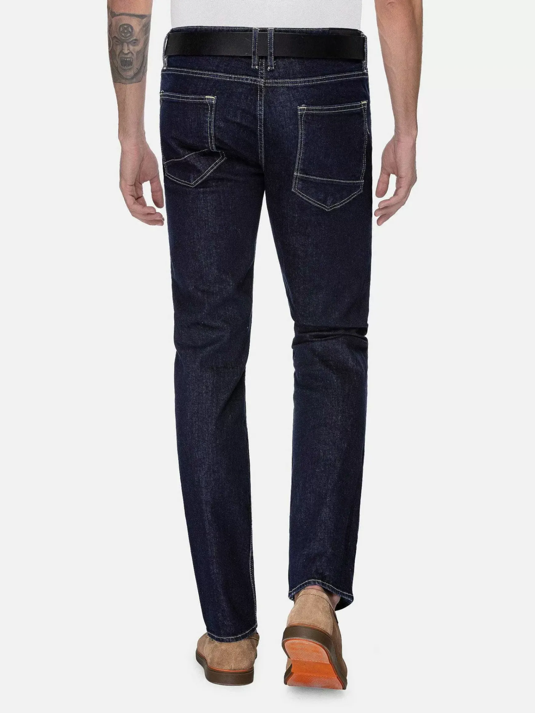 Agrican Slim Fit Dark Navy Jeans