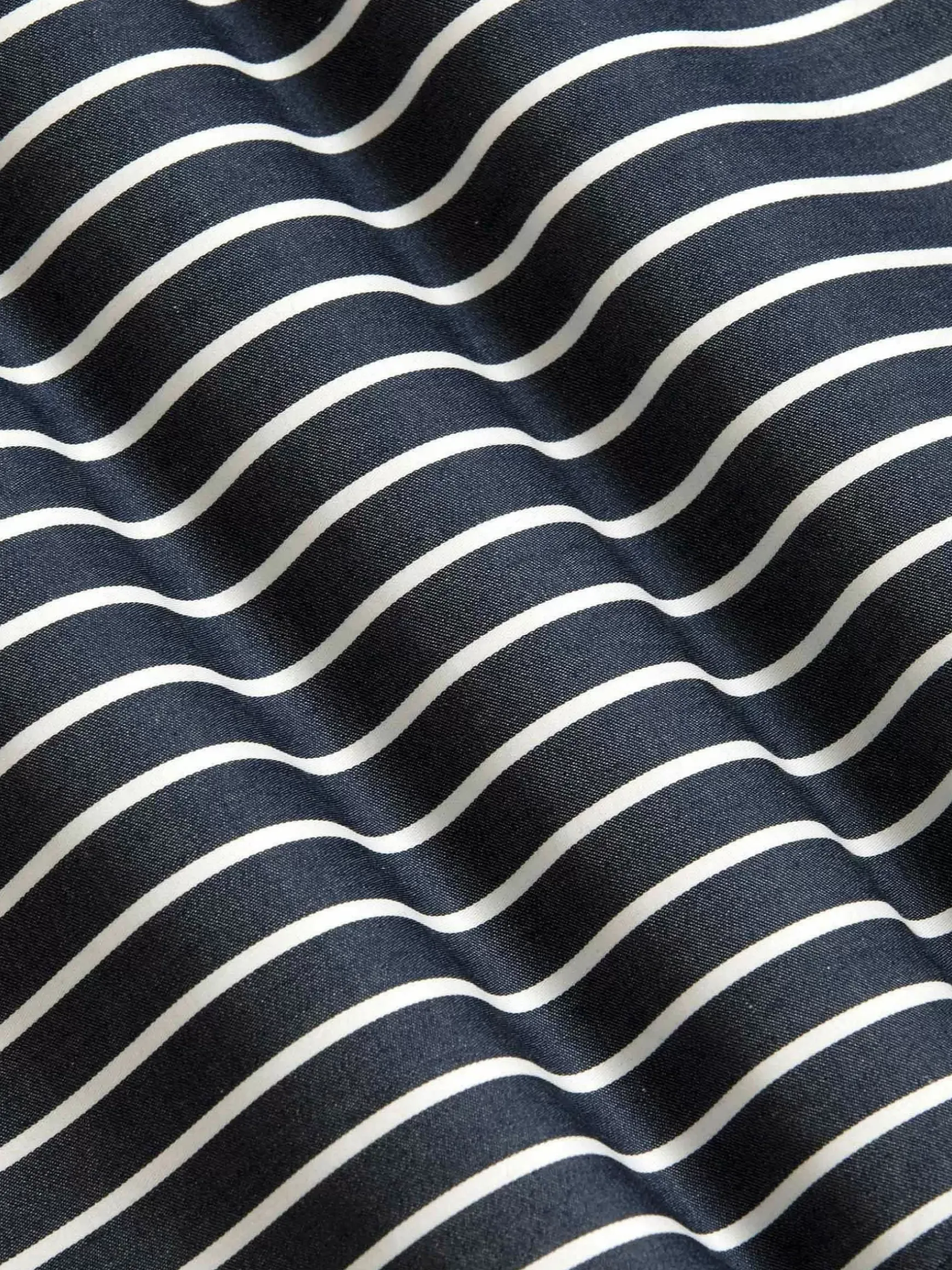 Aire Navy Overhemd Korte Mouw