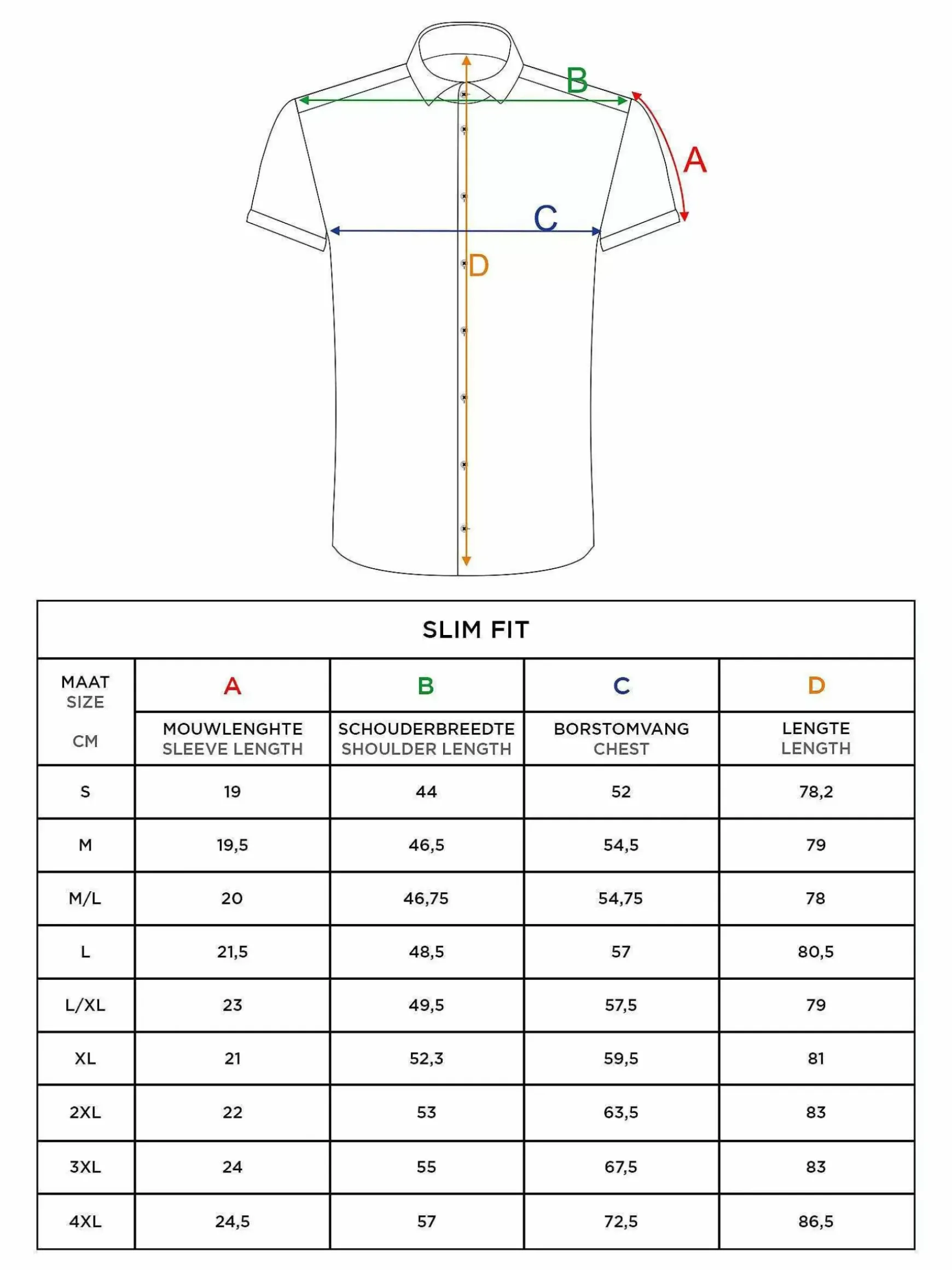 Aire Navy Overhemd Korte Mouw