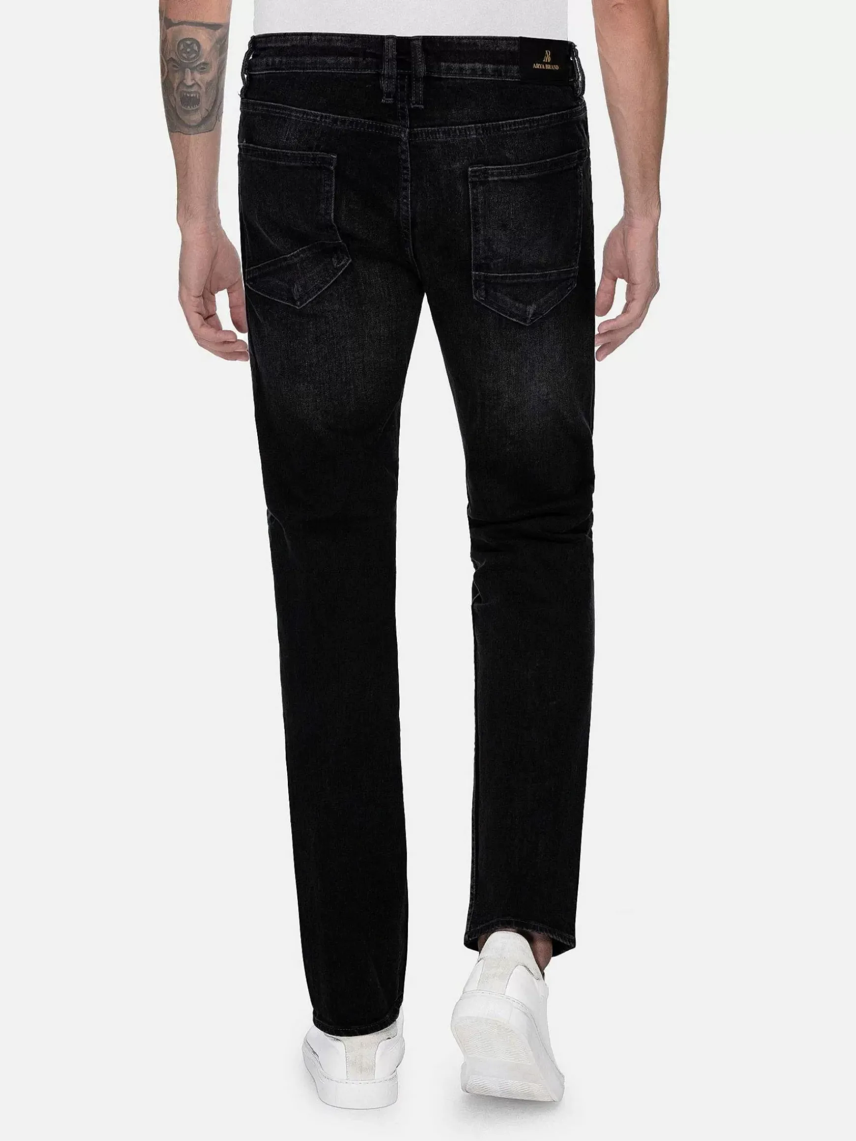 Amaud Slim Stretch Anthracite Jeans