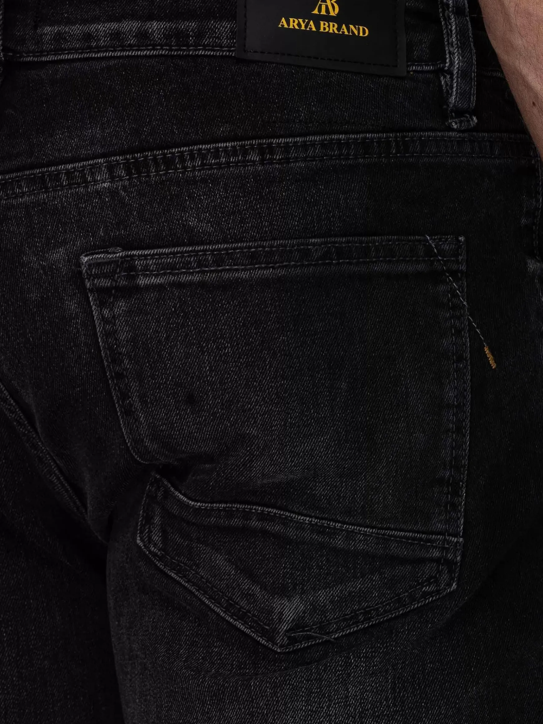 Amaud Slim Stretch Anthracite Jeans