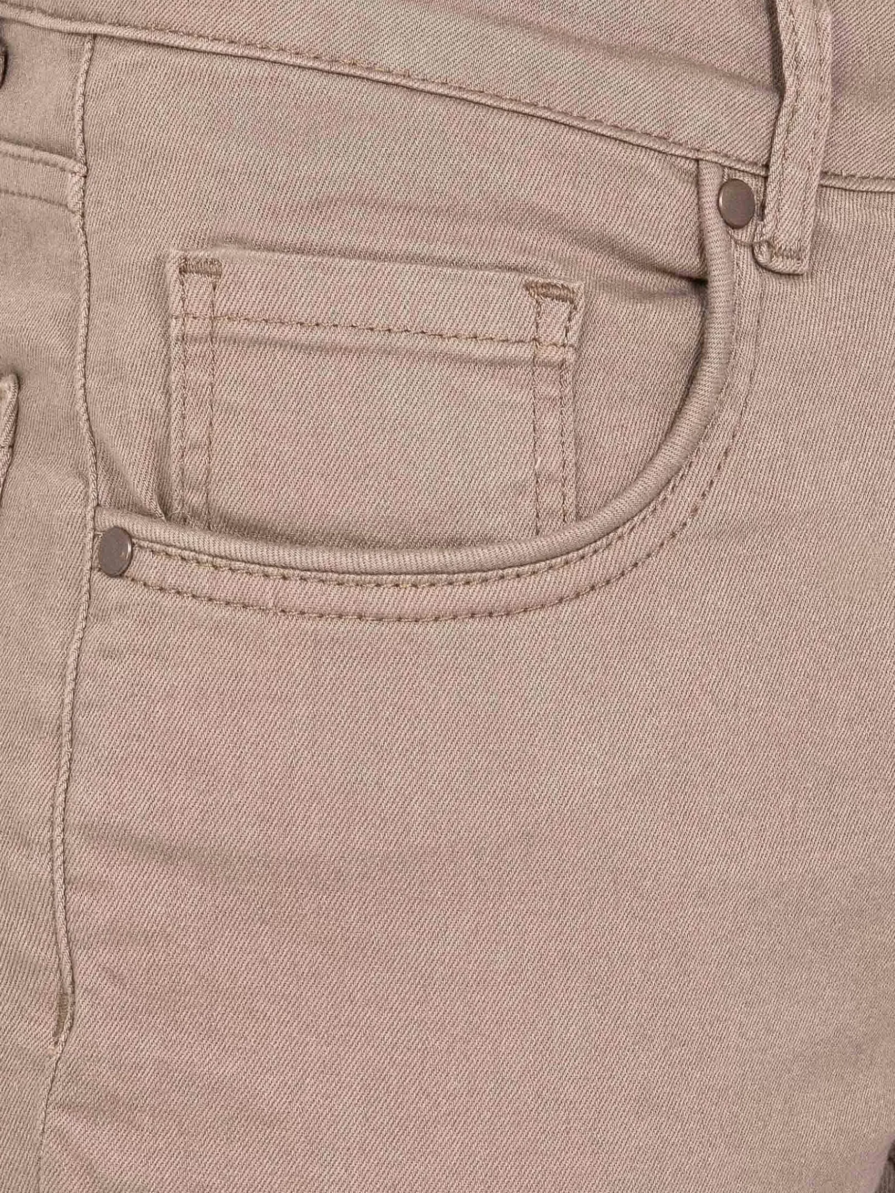 Amou Slim Fit Beige Jean