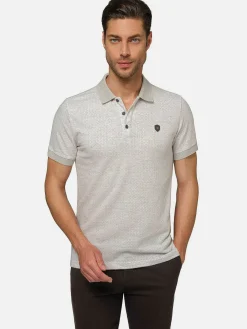 Aney Dynamic Texture Grey Polo