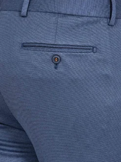 Archer Slim Fit Plain Indigo Navy Pantalon