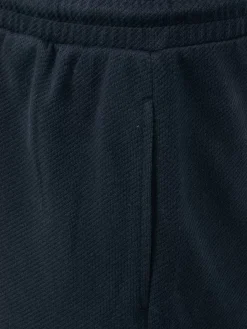 Arlo Stretched Navy Hoodie Shorts Set