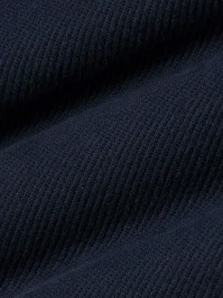 Arlo Stretched Navy Hoodie Shorts Set