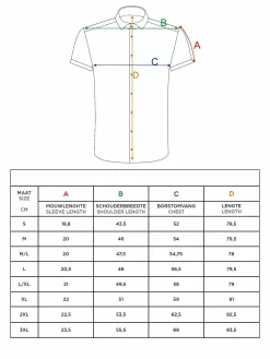 Asher Tailored Fit White Overhemd