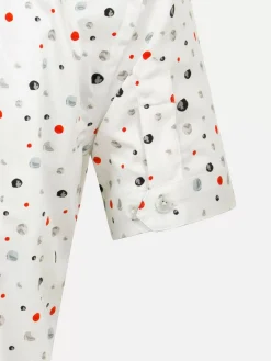 Asher Tailored Fit White Overhemd