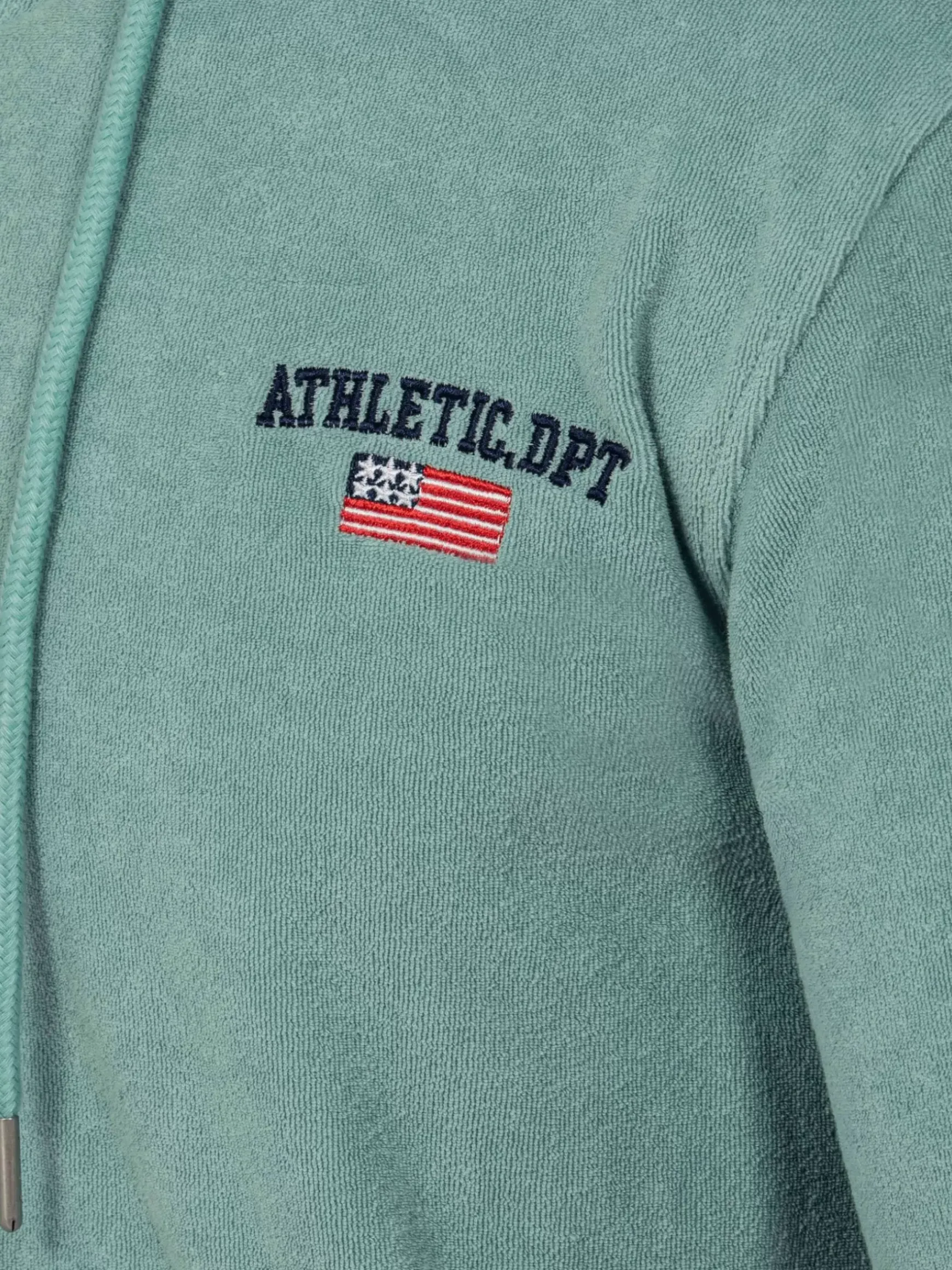 Avery Full Zipped Blue Hoodie Shorts Set