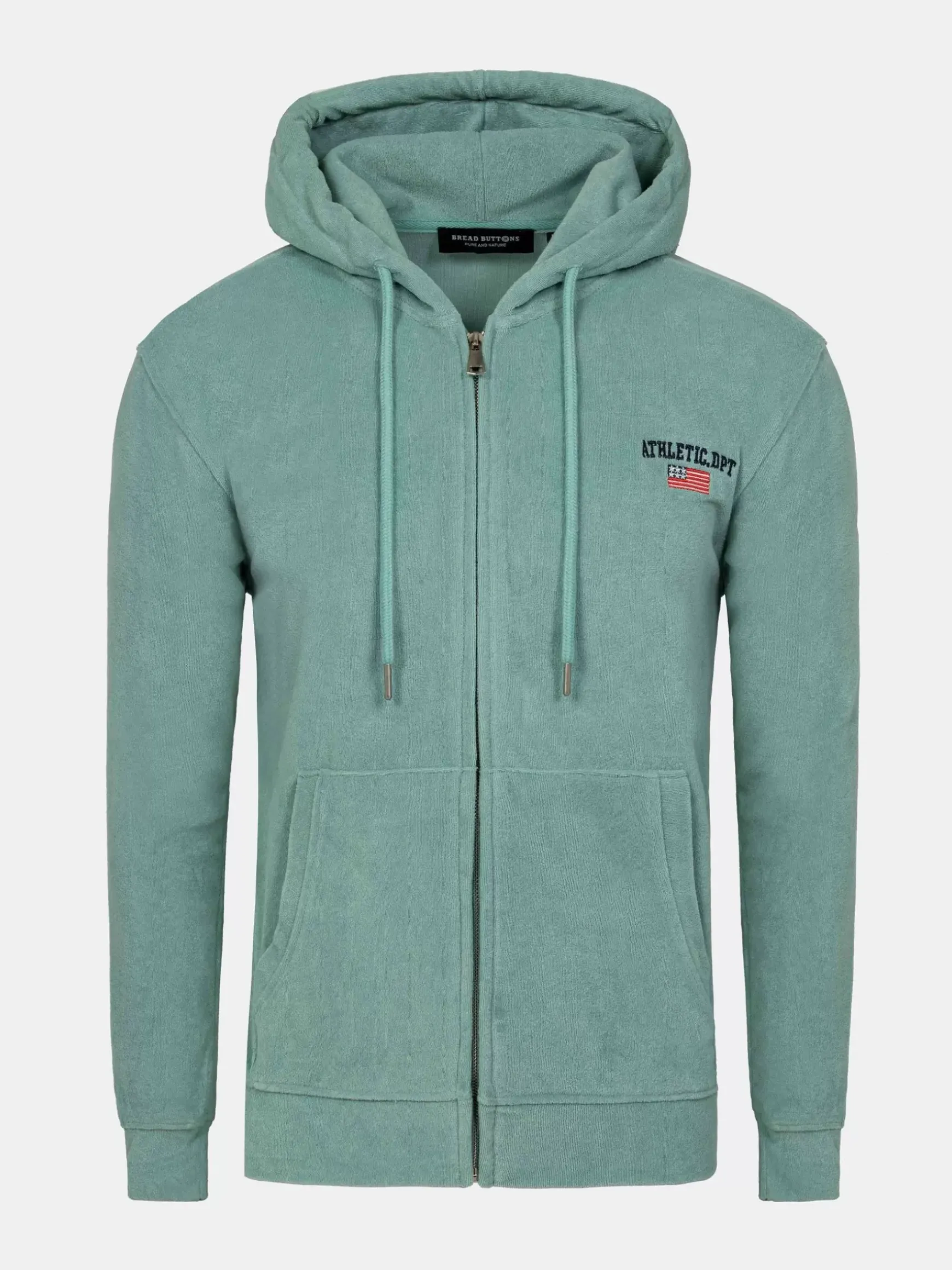 Avery Full Zipped Blue Hoodie Shorts Set