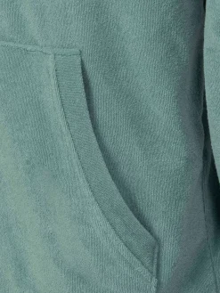 Avery Full Zipped Blue Hoodie Shorts Set