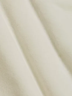 Avery Full Zipped White Hoodie Shorts Set