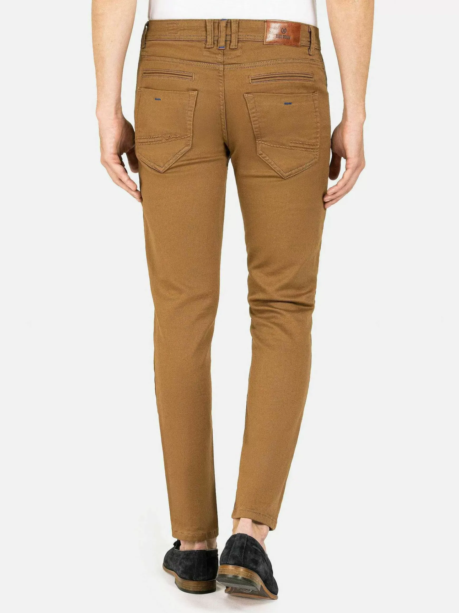 Barukh Slim Fit Beige Jeans