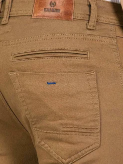 Barukh Slim Fit Beige Jeans