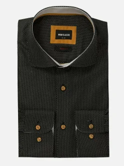 Bentley Regular Fit Black Overhemd