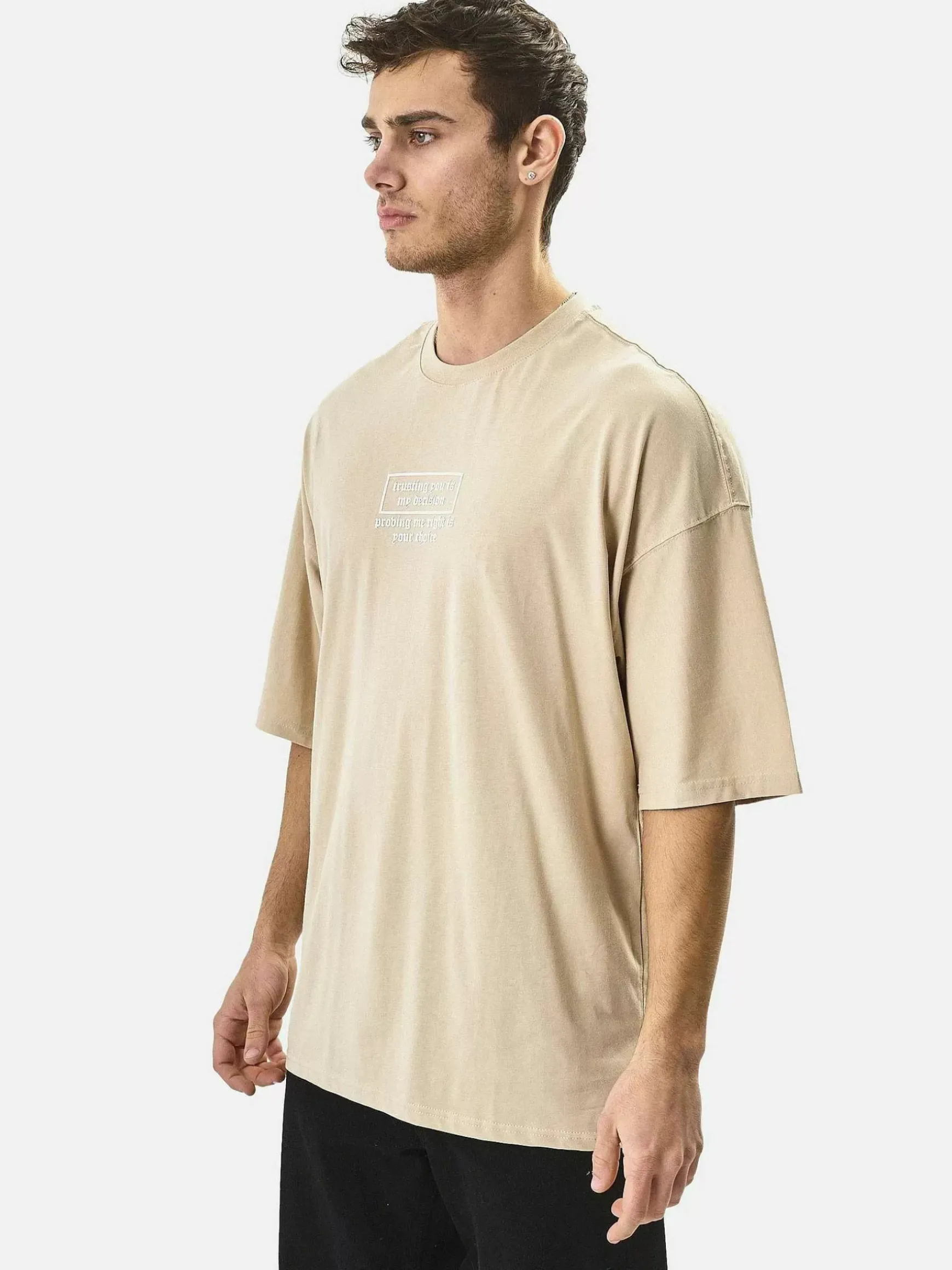 Braden Beige T-Shirt