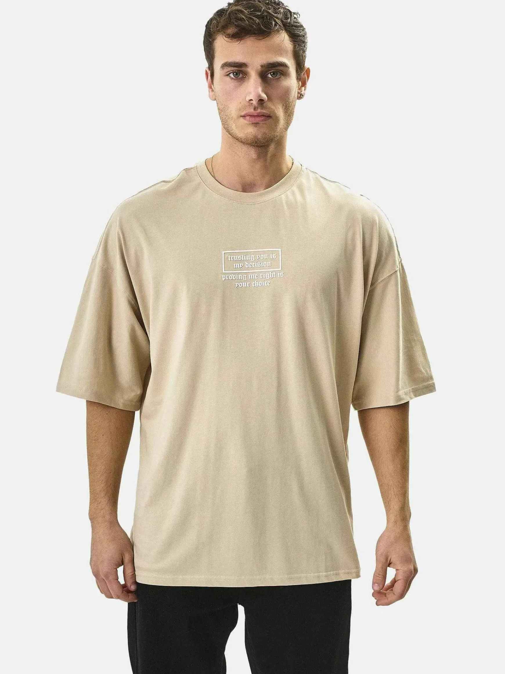 Braden Beige T-Shirt