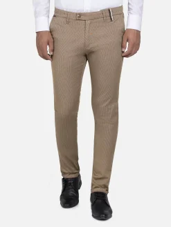 Brasilia Slit Pocket Dark Beige Chino