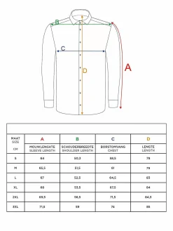 Braxton Regular Fit Light Navy Overhemd