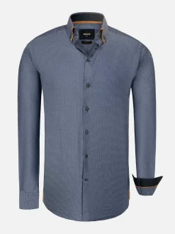 Braxton Regular Fit Light Navy Overhemd