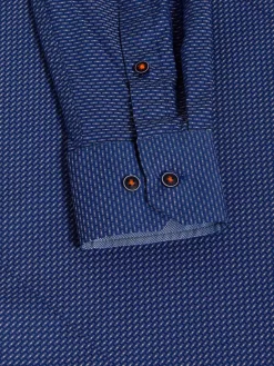 Braxton Regular Fit Royal Blue Overhemd