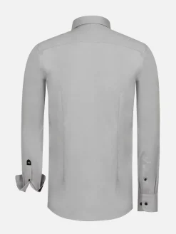 Caesar Light Grey Shirt Caesar Light Grey Overhemd