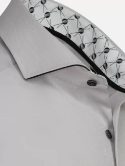 Caesar Light Grey Shirt Caesar Light Grey Overhemd