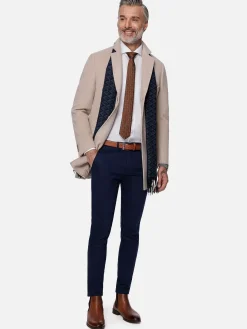 Camelot Slide Pocket Beige Mantelassen