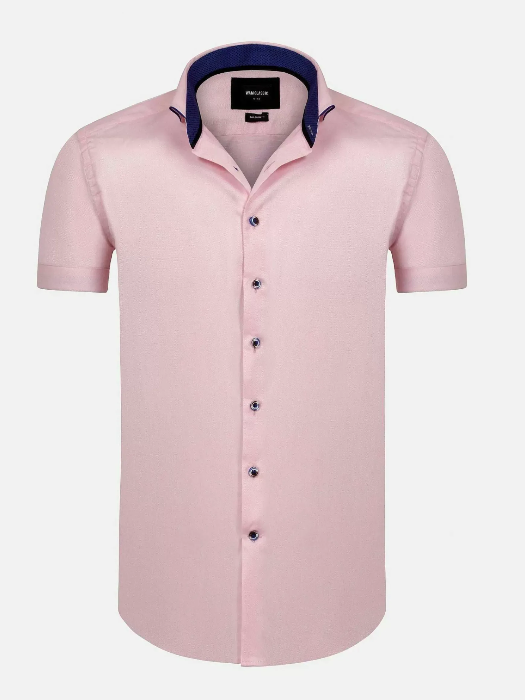 Cassiues Tailored Fit Pink Overhemd