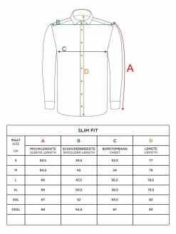 Catalina Blue Solid Overhemd Lange Mouw