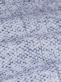 Catania Modern Fit White Navy Colbert