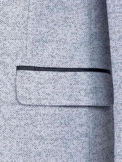 Catania Modern Fit White Navy Colbert