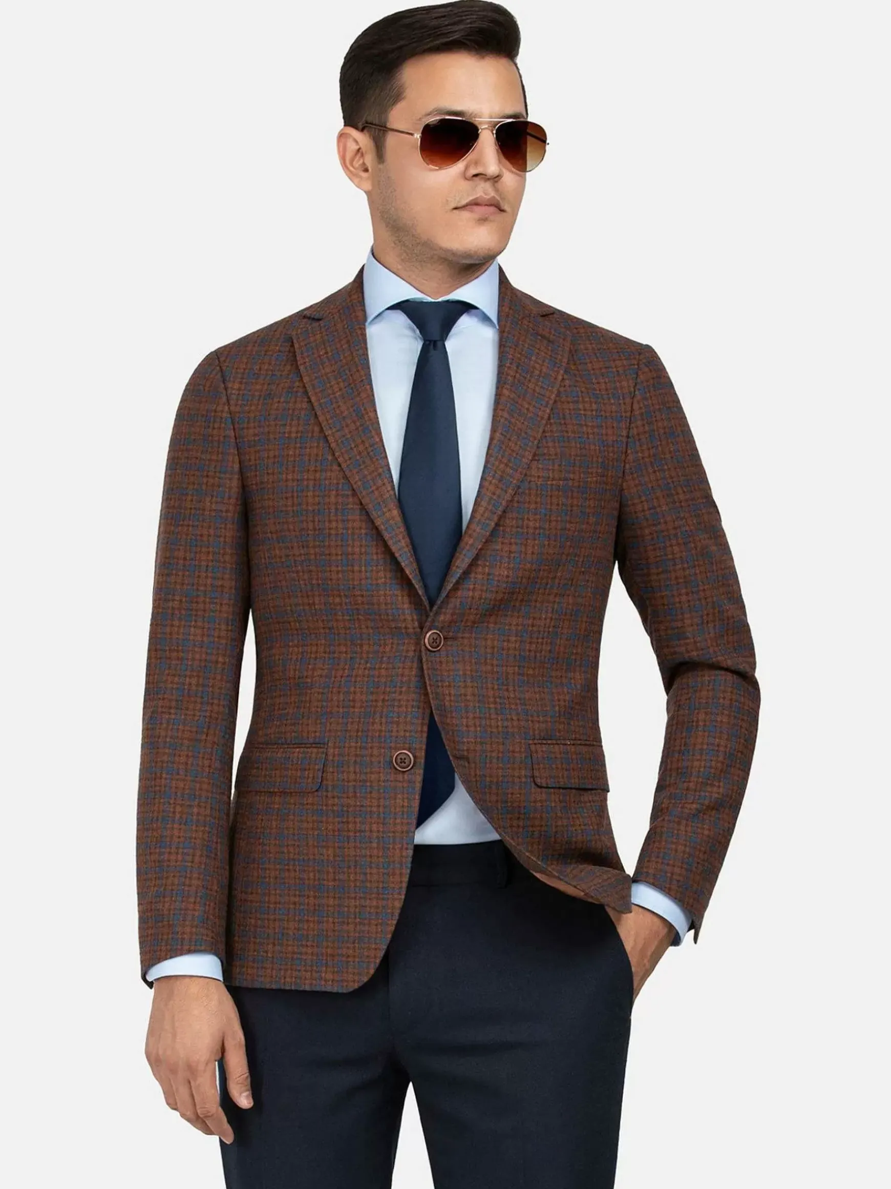 Colbert Nantens Brown Indigo