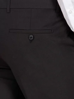 Comfort Slim Fit Black Pantalon