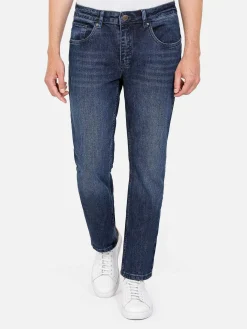 Dickinson Tailored Fit Navy Jeans