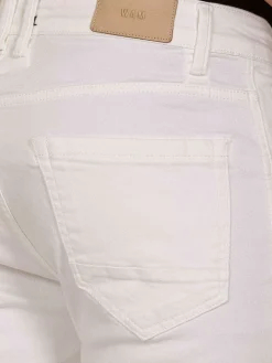 Digorgio Slim Fit Off White Jeans