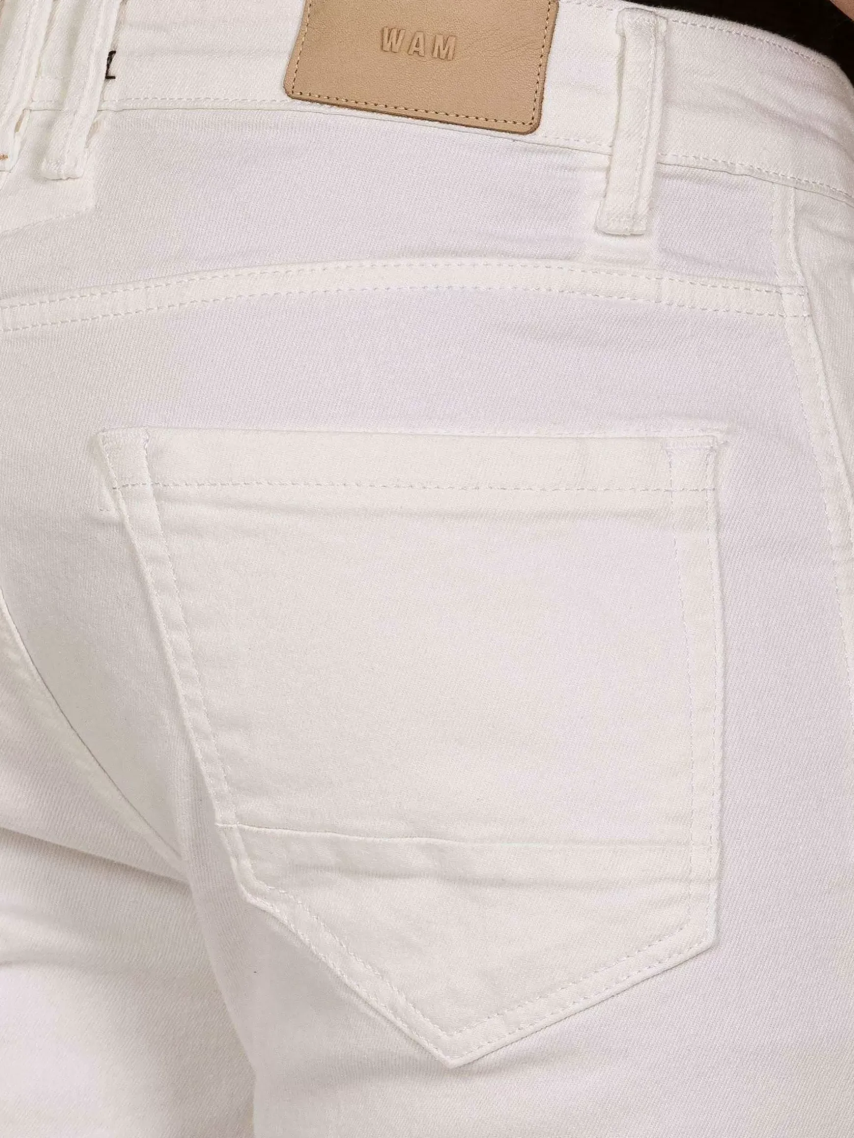 Digorgio Slim Fit Off White Jeans