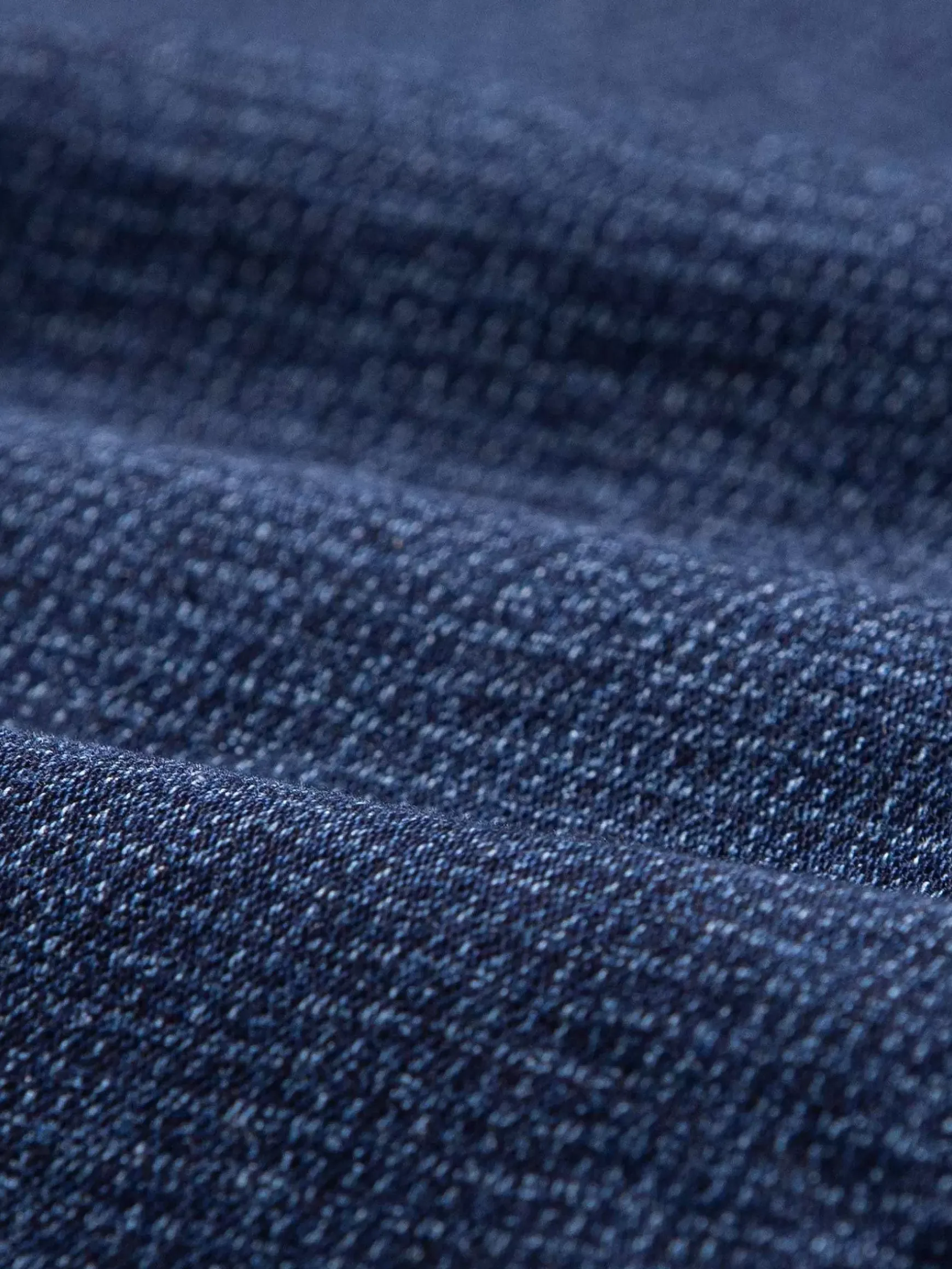 Echten Slim Fit Hoodie Navy Vesten