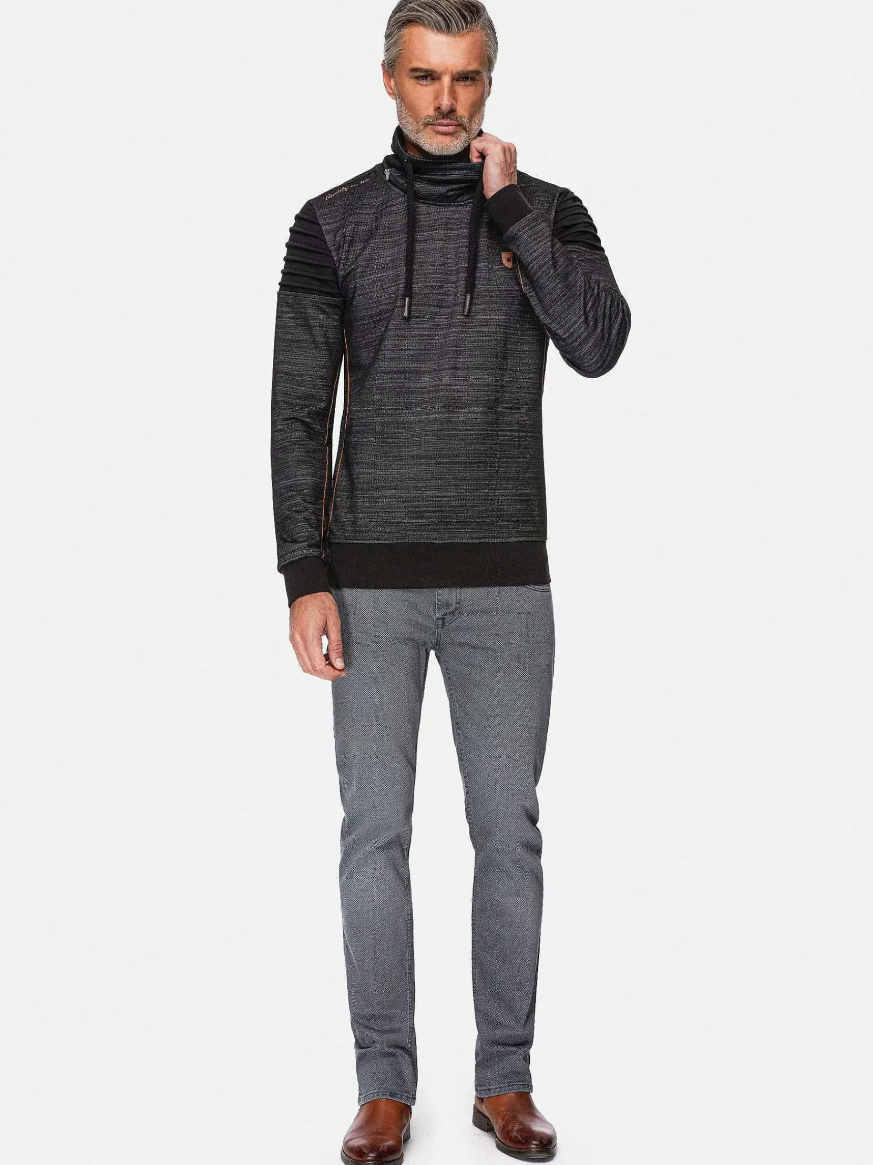Ember Turtlenecked Black Sweater