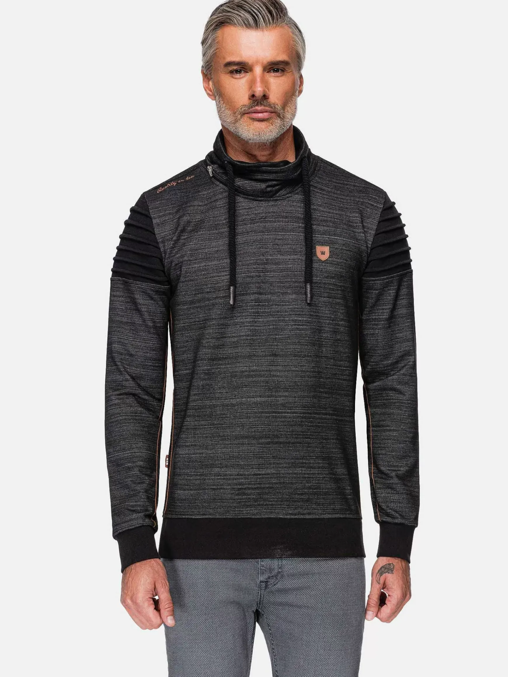 Ember Turtlenecked Black Sweater