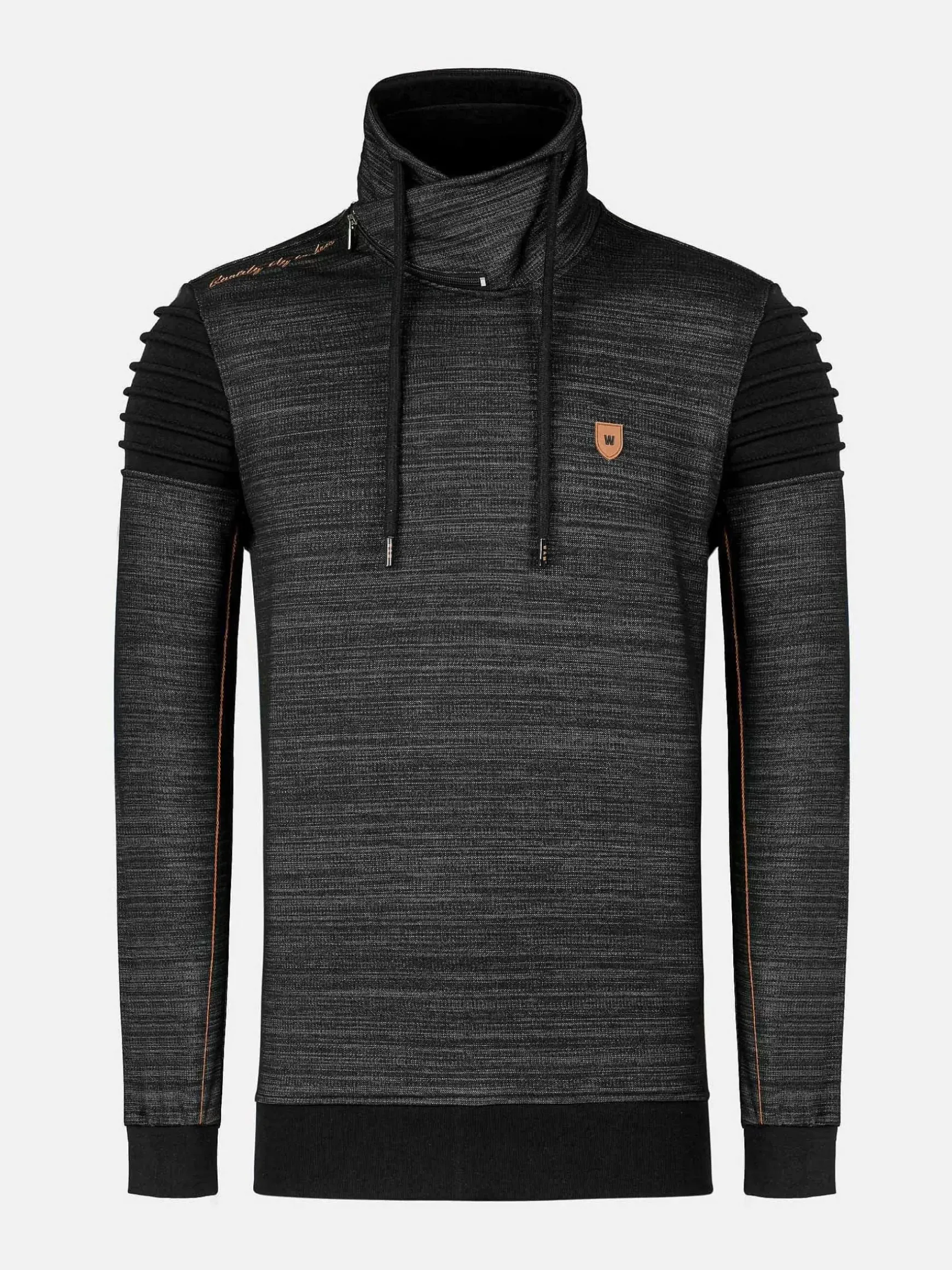 Ember Turtlenecked Black Sweater