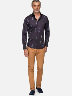 Equinox Floral Print Overhemd Lange Mouw