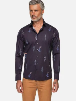 Equinox Floral Print Overhemd Lange Mouw
