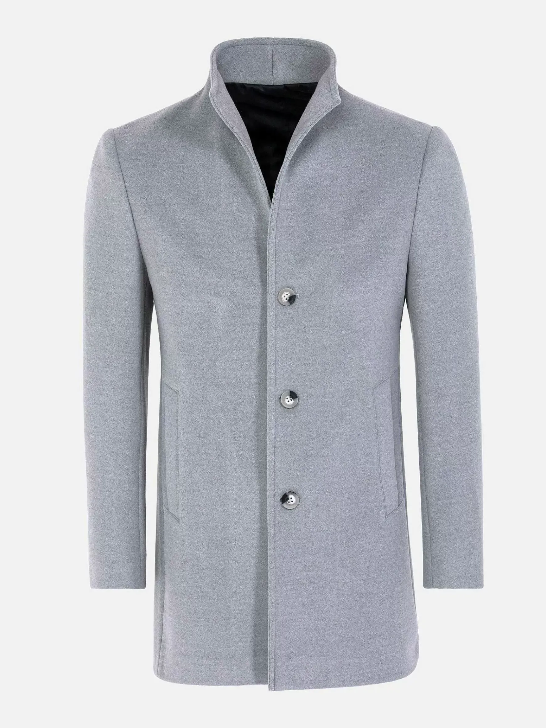 Franklin Three Button Casual Grey Mantelassen