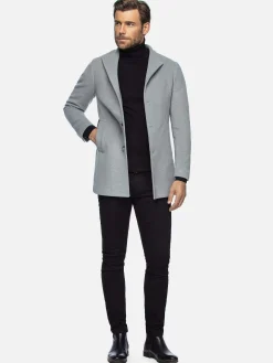 Franklin Three Button Casual Grey Mantelassen