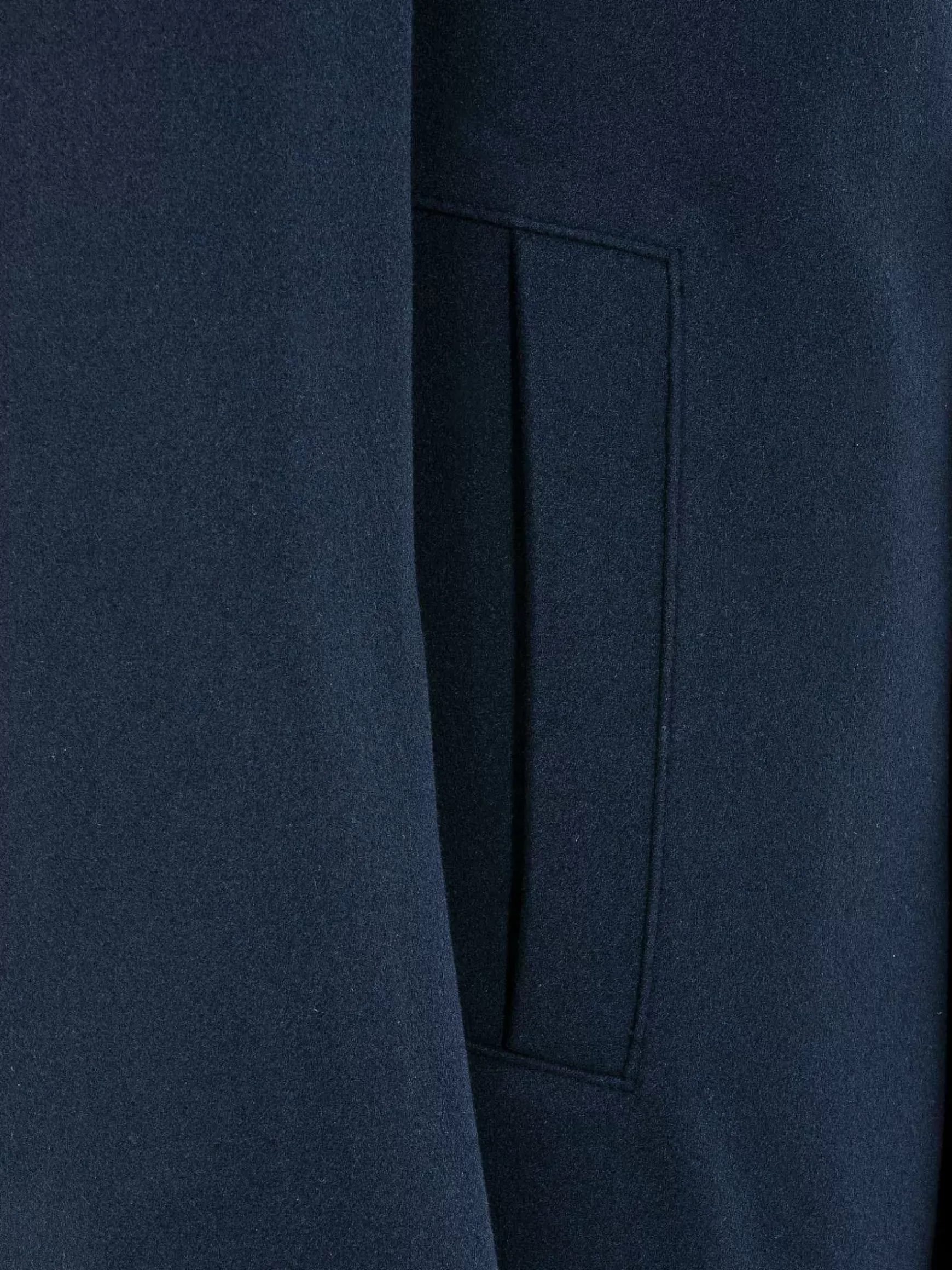 Franklin Widespread Notch Collar Dark Navy Manteljassen