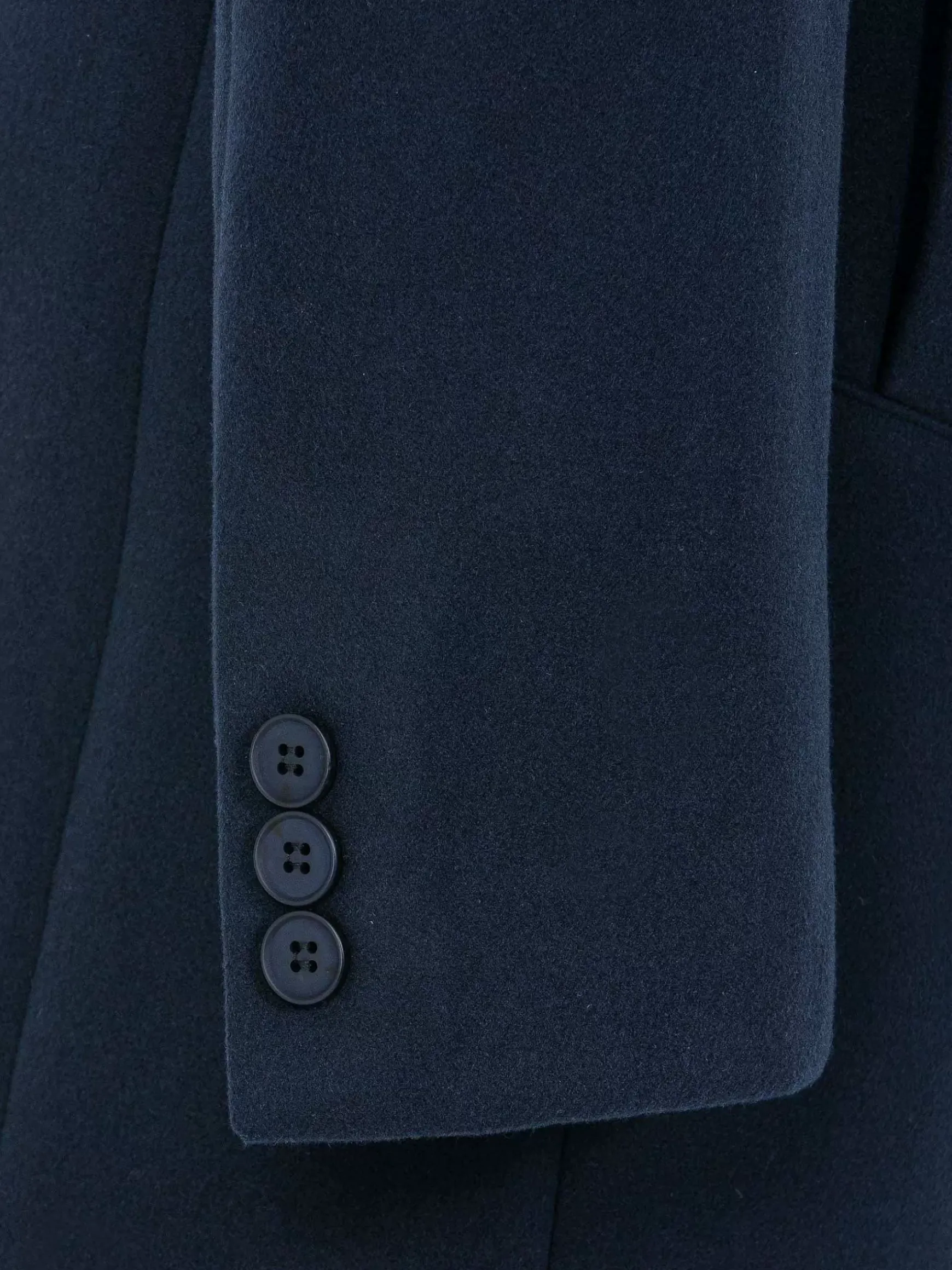 Franklin Widespread Notch Collar Dark Navy Manteljassen