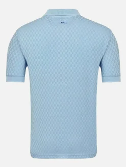 Gonzsles Blue Polo Shirt