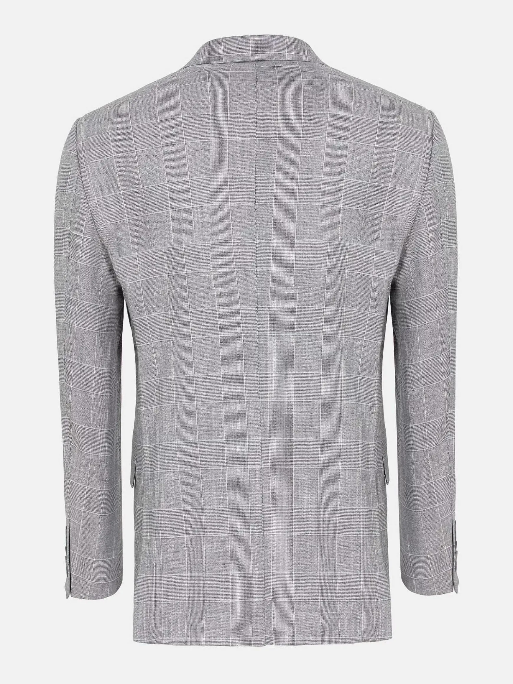 Ground Checkered Slim Fit Grey Colbert