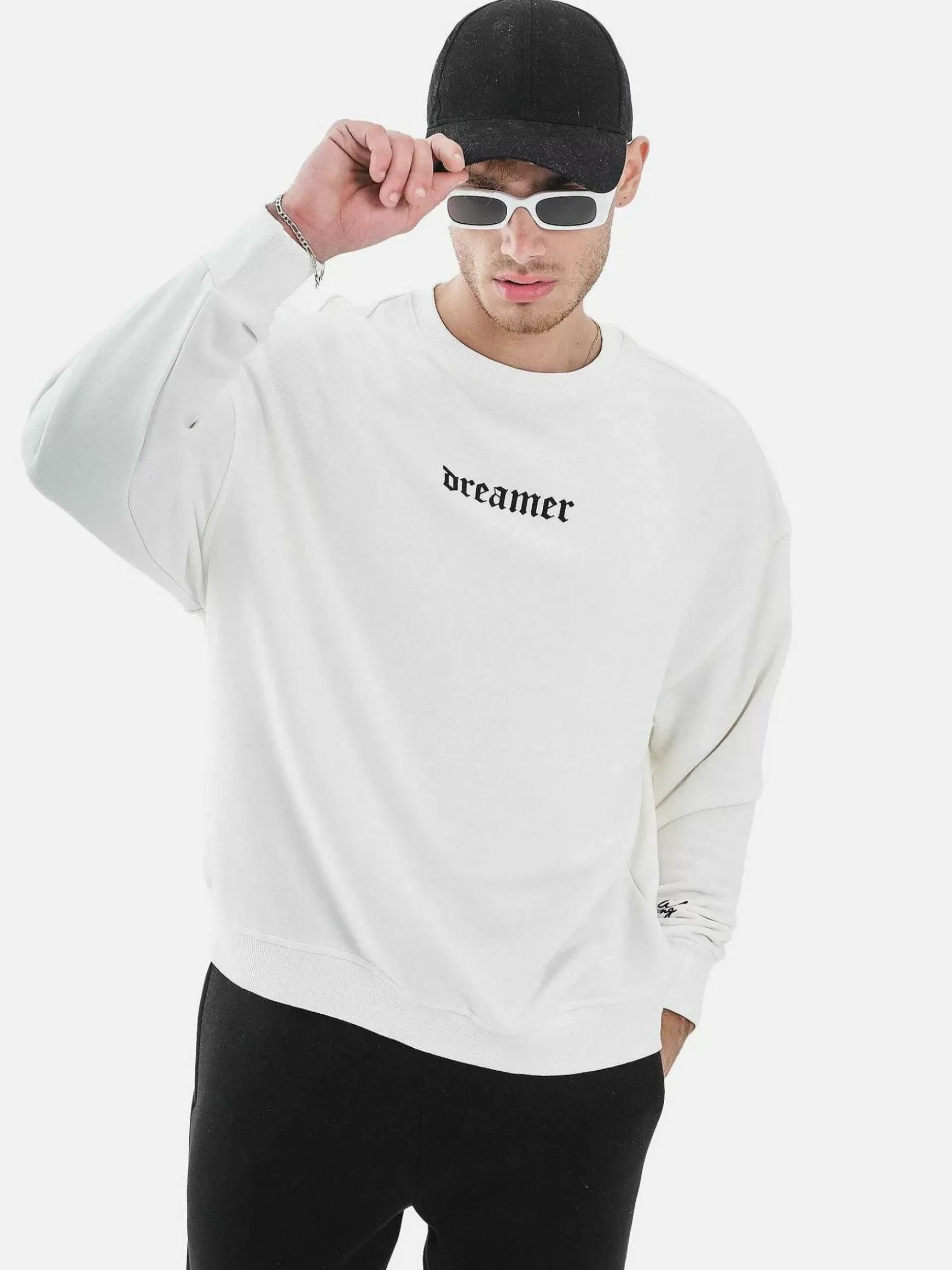 Harley White Sweater